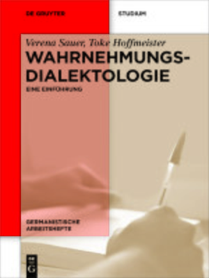 cover image of Wahrnehmungsdialektologie